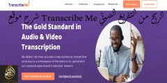 شرح موقع Transcribe Me